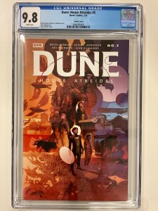 Dune: House Atreides #5 Cover B (2021) CGC 9.8