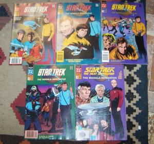 Star Trek - The Modala Imperative #1 2 3 4 + next generation # 1 ( 1991, DC) 