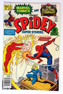 Spidey Super Stories #20 (1976) Human Torch Kirby Marvel VF