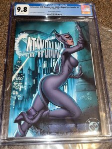 Catwoman 80th Anniversary 100 Pg Super Spectacular 1 Campbell Variant F, CGC 9.8