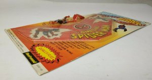  SPIDER MAN Hang Glider 1978 VINTAGE  Marvel Fleetwood New in Package RARE