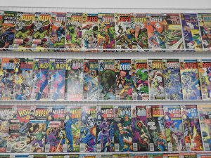 Huge Lot 160+ Comics W/ Defenders, ROM,  Marvel Team-Up, +More! Avg FN Cond!