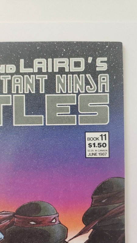 Teenage Mutant Ninja Turtles #11 Eastman & Laird Mirage Studios 1987
