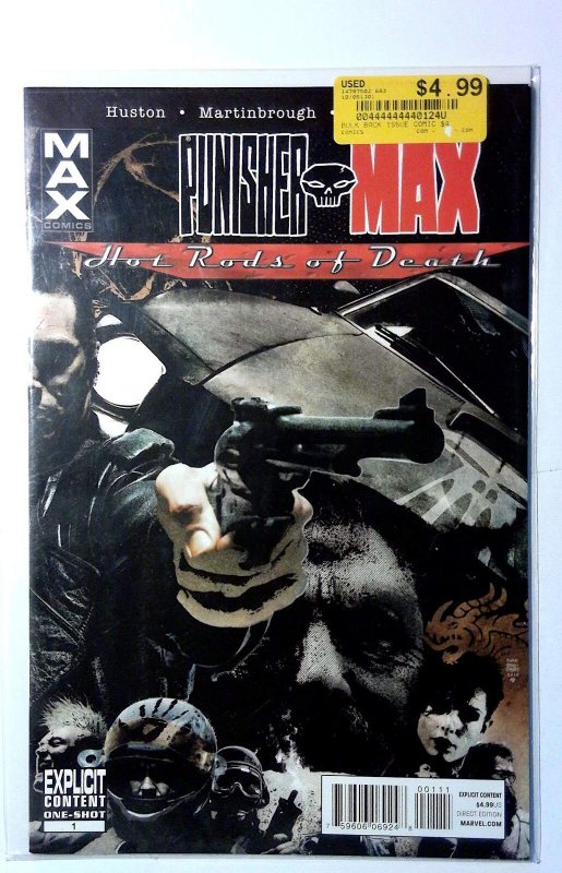 Punisher Max: Hot Rods of Death #1 (2010) Marvel Comics 1st Print Comic Book