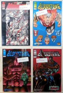 Bloodstrike Lot of 4 #1, 5, 6, 7 (1993) Image Comics 1st Print Comic Books