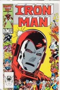 Iron Man #212 (1986) Iron Man [Key Issue]