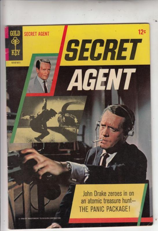 Secret Agent #1 (Nov-66) FN/VF Mid-High-Grade John Drake (Patrick McGoohn)