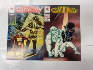 6 ShadowMan VALIANT comic books #16 17 22 23 24 25 32 KM34