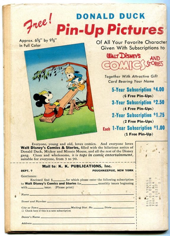 Walt Disney's Comics and Stories #96  1948 - Dell  -FN- - Comic Book