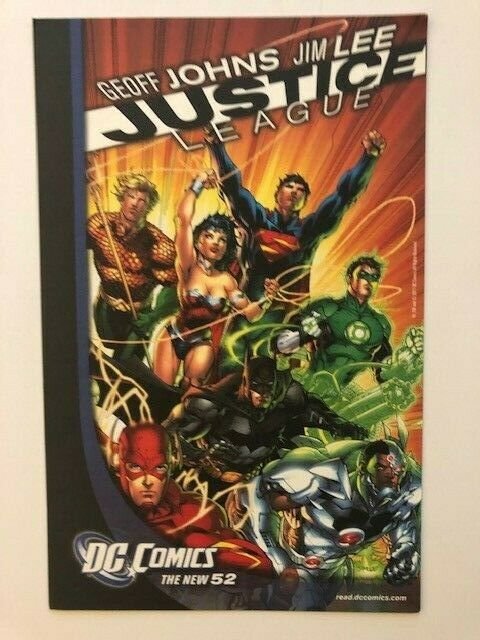 BIG BANG THEORY JUSTICE LEAGUE small poster 6.5x10.5  (A137)