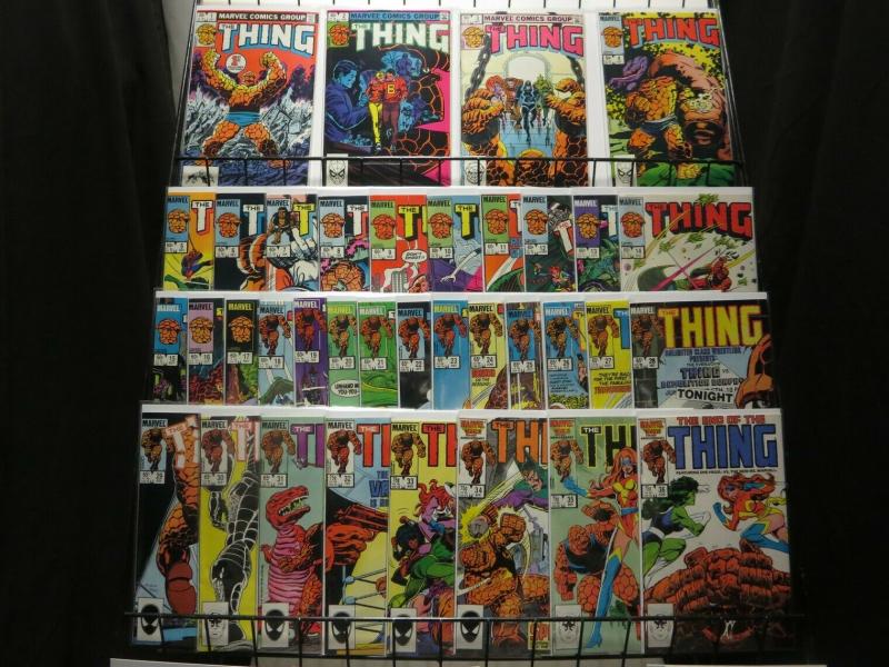 THING 1-36 The Complete Set!  Byrne, S&A Pick Clobber