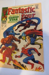 Fantastic Four #73 (1968)Guest starring bonanza spiderman, Thor, DD