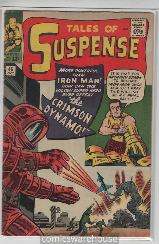 TALES OF SUSPENSE (1959 MARVEL) #46 VG/FN A00626