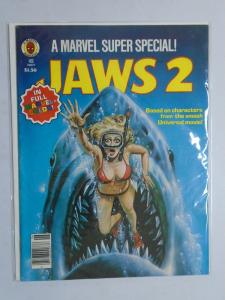 Marvel Comics Super Special Magazine #6 JAWS 2 In Full Marvel Color 7.0 - 1978