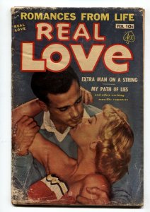 Real Love #53 1953 G-Ace-photo cover-spicy romance-My Path of Lies