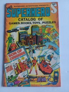 Superhero Catalog #1 - Superhero Enterprises - 1974 - FN/VF