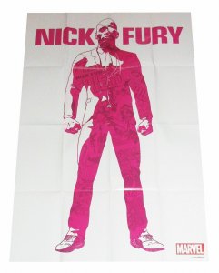 Nick Fury #1 Folded Promo Poster Marvel 2017 (24 x 36) - New! 