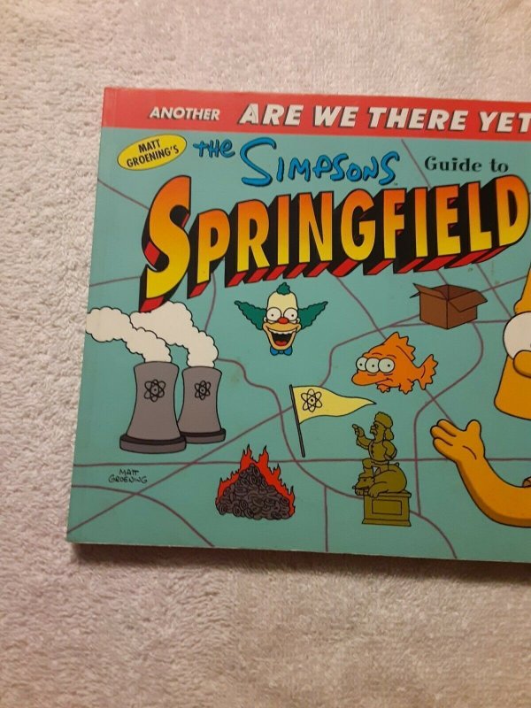 The Simpsons Guide to Springfield BY Matt Groening