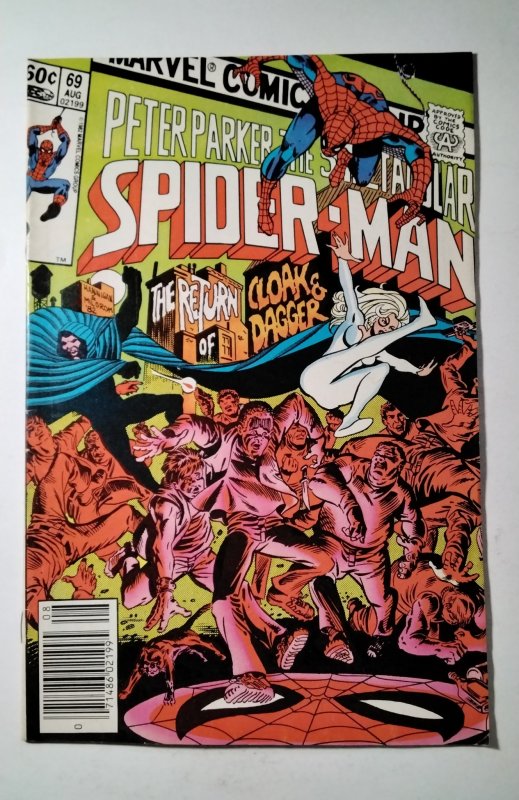 The Spectacular Spider-Man #69 (1982) Marvel Comic Book J753