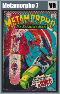 Metamorpho 7 (1966) VG Silver Age DC Comics