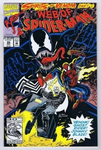 Web of Spider-Man #95 ORIGINAL Vintage 1992 Marvel Comics
