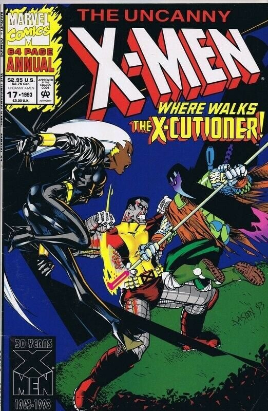 X-Men Annual #17 ORIGINAL Vintage 1992 Marvel Comics