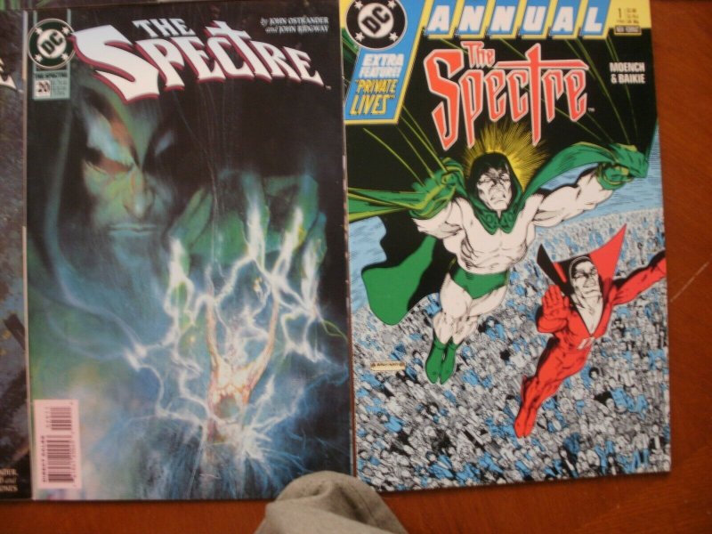 7 DC Comic: THE SPECTRE #0 9 10 11 16 20 & 1988 ANNUAL (Extra: Private Lives)