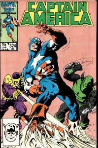 Captain America #324 (1986) Captain America [Key Issue]