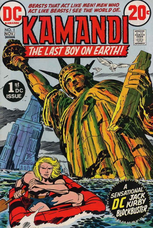 Kamandi, the Last Boy on Earth #1 FN; DC | save on shipping - details inside 