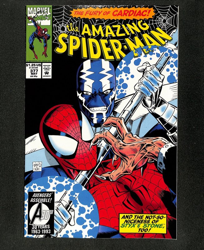 Amazing Spider-Man #377 Cardiac!