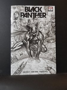 Black Panther #1 Second Print Cover (2022)