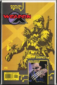 Weapon X: The Draft - Agent Zero (2002) Weapon X