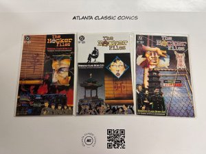 3  The Hacker Files  DC Comic Books # 7 # 8 # 9 Batman Superman Flash 7 CT3