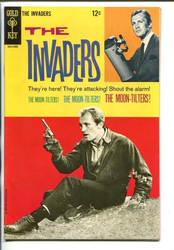 THE INVADERS #3 1968-GOLD KEY-HIGH GRADE-TV SERIES-ROY THINNES-nm