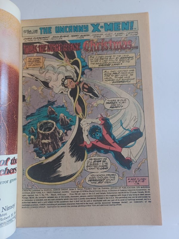 X-Men #119 newssatnd - John Byrne - 1979 - VF+