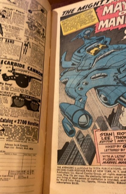 The Avengers #55 (1968)1st app of Ultron Key