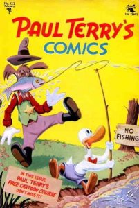 Paul Terry's Comics #122 GD ; St. John | low grade comic February 1955 Heckle & 