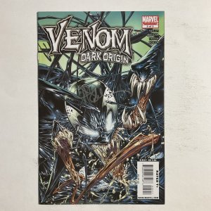 Venom Dark Origin 5 2009 Signed by Angel Medina Marvel NM near mint