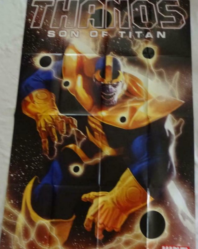 THANOS SON OF TITAN Promo Poster, 24 x 36, 2012, MARVEL, Unused 264