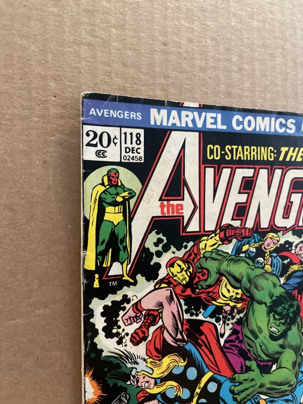 The Avengers #118 (1973) Unlimited Combined Shipping