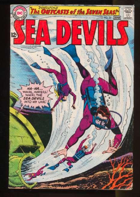 Sea Devils #23, Fine+ (Actual scan)