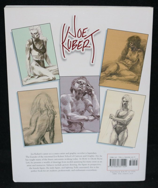 How to Draw From Life Joe Kubert - Signed by David Spurlock to Nick Cardy - 2009