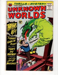 Unknown Worlds #46 (1966) Sci-Fi Horror Silver Age  ACG COMICS GROUP  / ID#278