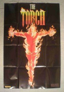 THE TORCH Promo Poster, Alex Ross, 24x36, 2009, Unused, more in our 