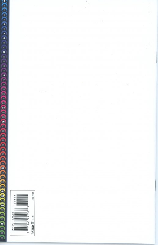 Multiversity #1 Blank Variant  9.0 (our highest grade)  Grant Morrison