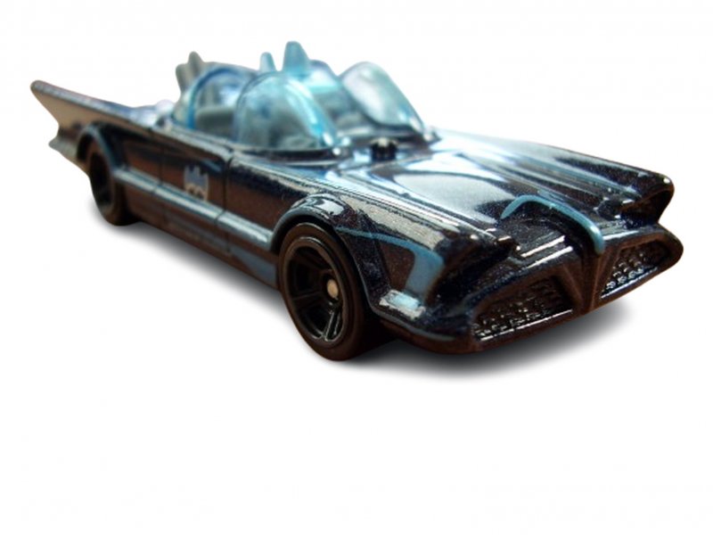 ​  Batimovil Serie 1966 Celeste Hot Wheels