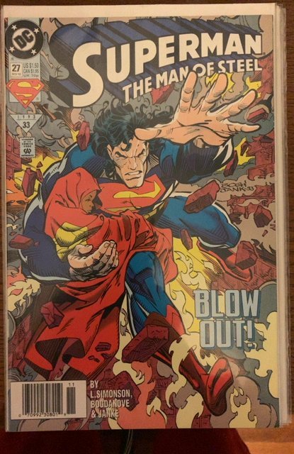 Superman: The Man of Steel #27 (1993)