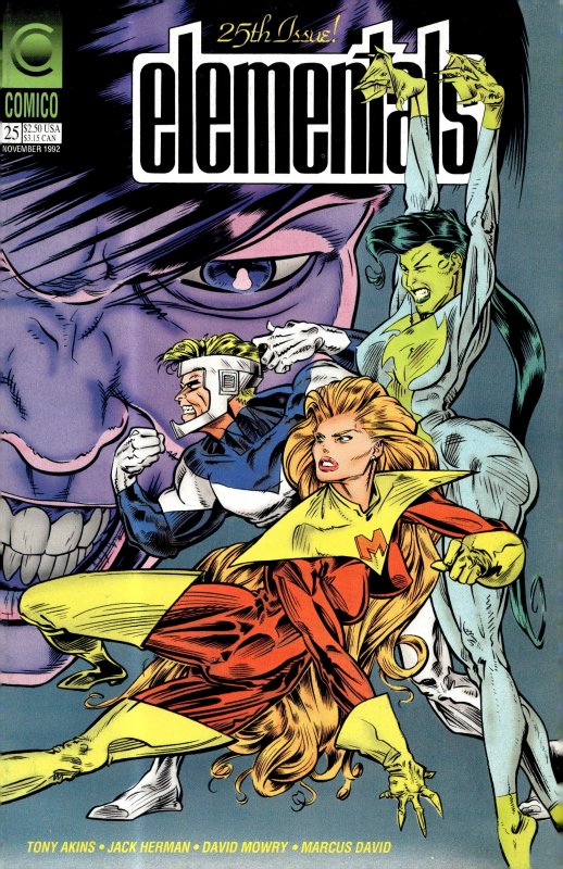 Elementals #25 (1993) Vortex