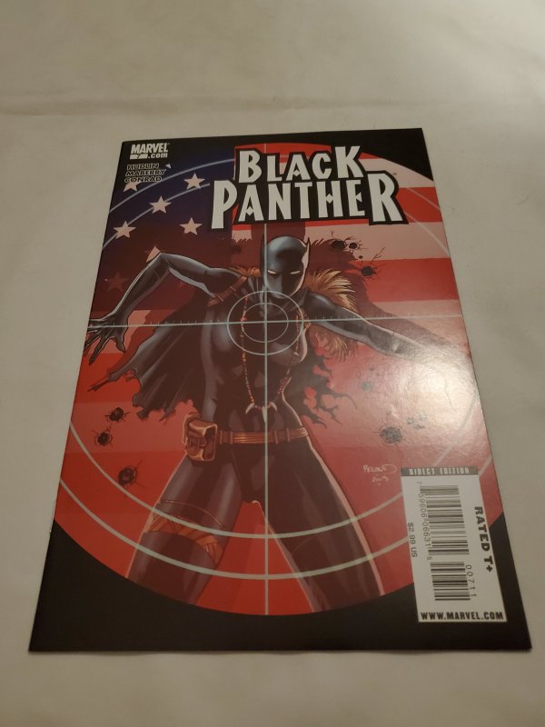 Black Panther 7 Near Mint- Cover by Paul Renaud