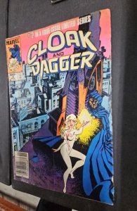 Cloak and Dagger #2 (1983) newsstand